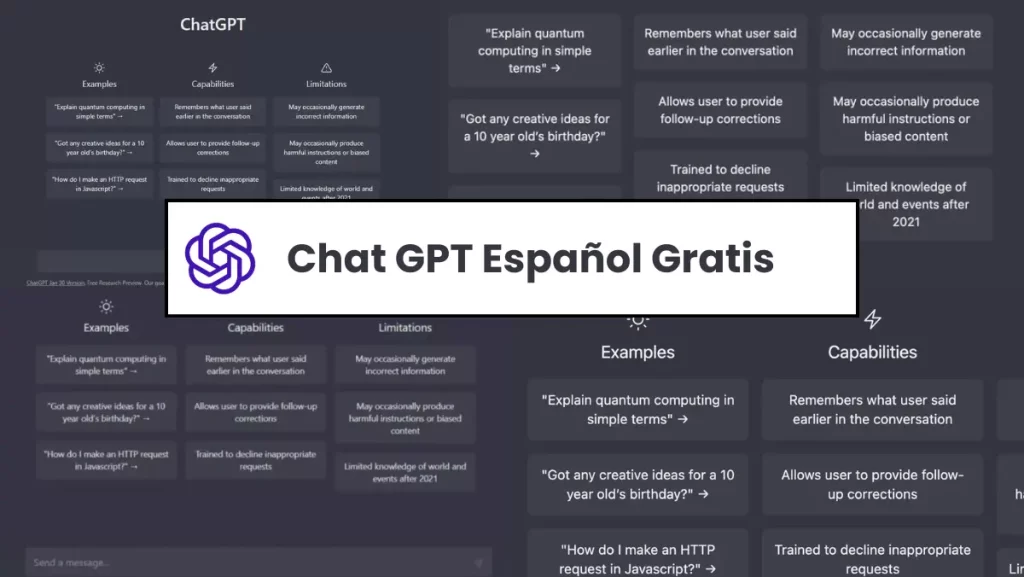 Chat GPT Español Gratis