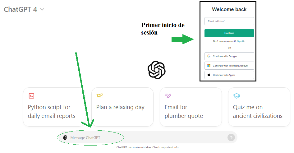 Chat GPT Sin Registro